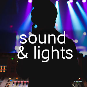 Sound and Lights for Events